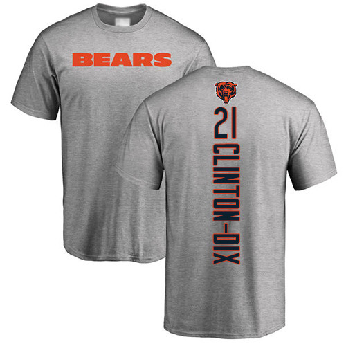 Chicago Bears Men Ash Ha Ha Clinton-Dix Backer NFL Football #21 T Shirt->youth nfl jersey->Youth Jersey
